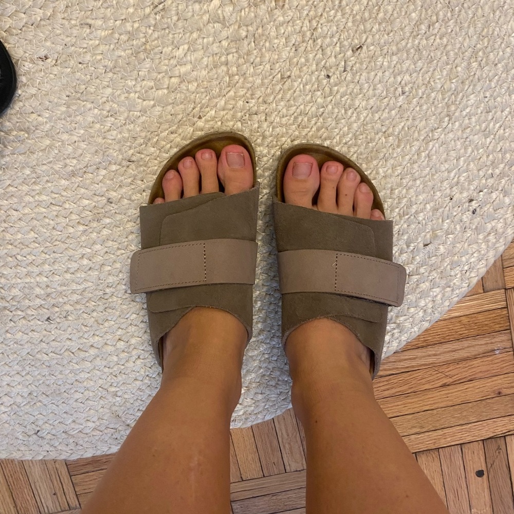 Birkenstock sandals!